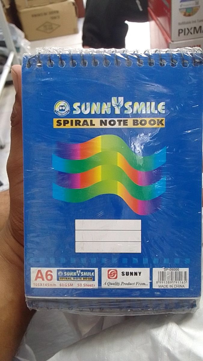 Spiral Note Book A6