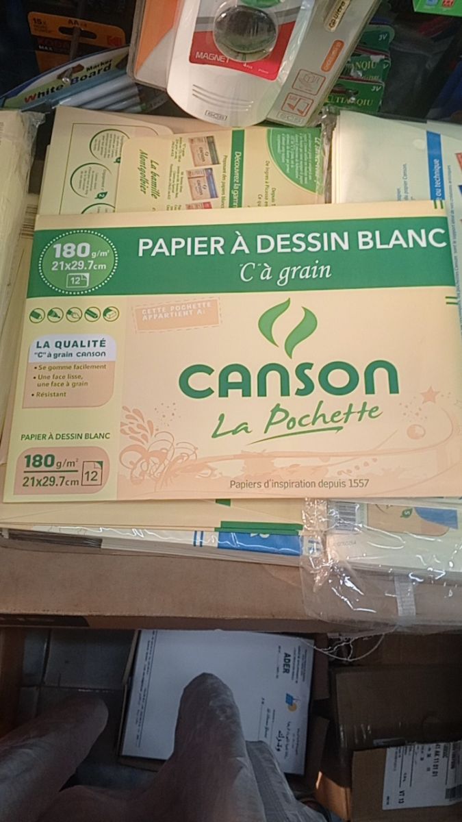 Papier canson blanc